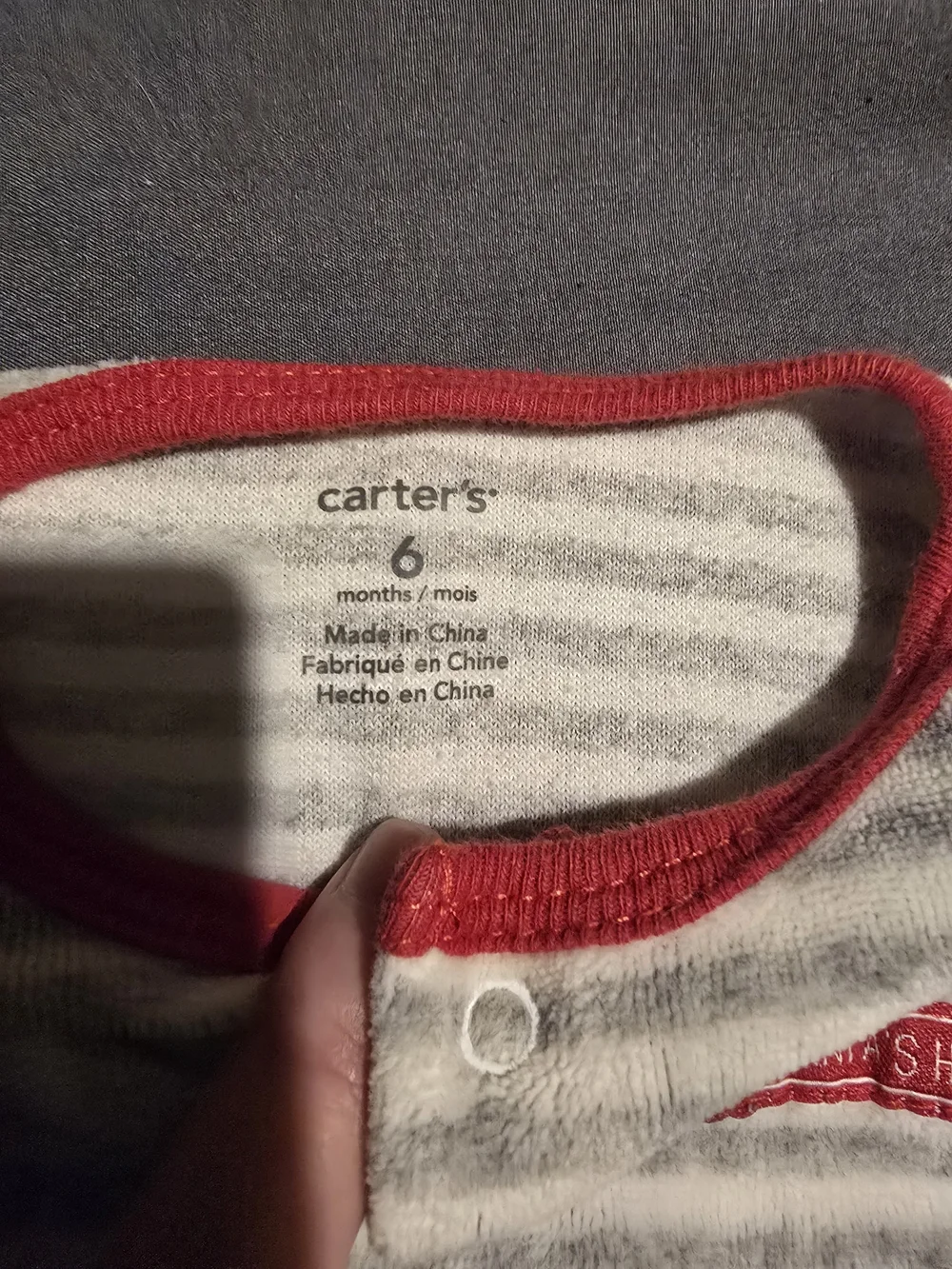 Carters 6 Month Christmas Pajamas